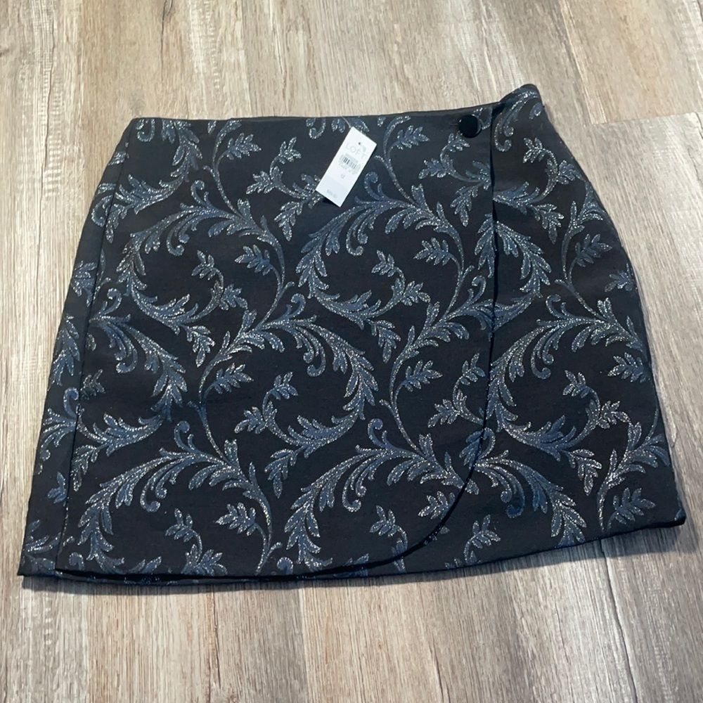 Loft mini  Skirt size 12 NWT